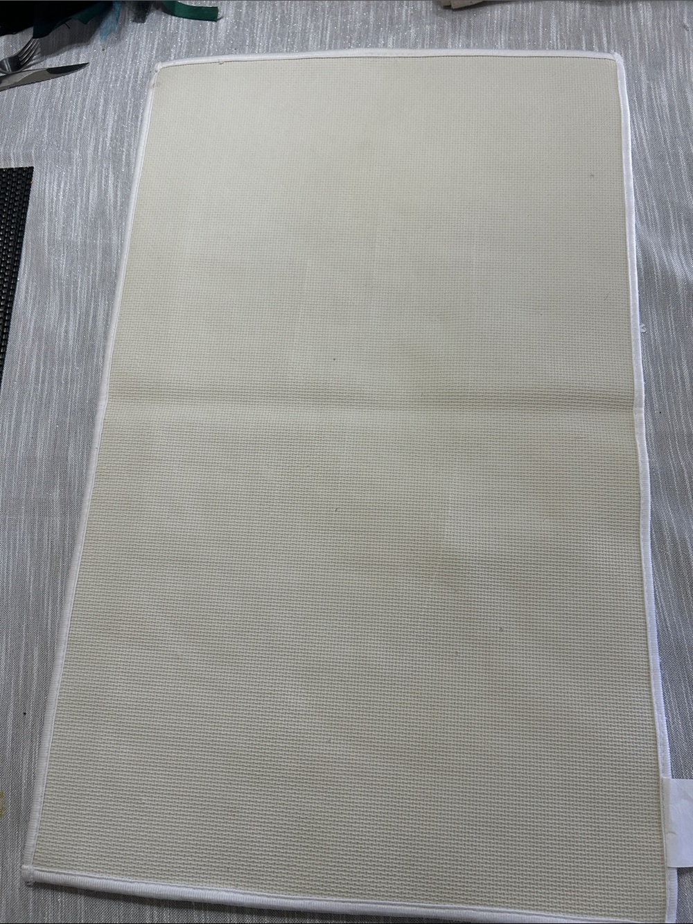 White "Bad Witch Energy" Bath Rug - Picture 3 of 5